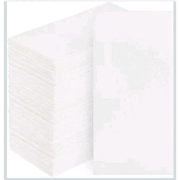 dayammi Other - DaYammi 200 PCS White Napkins Disposable Hand Towels, Soft and Absorbent...
